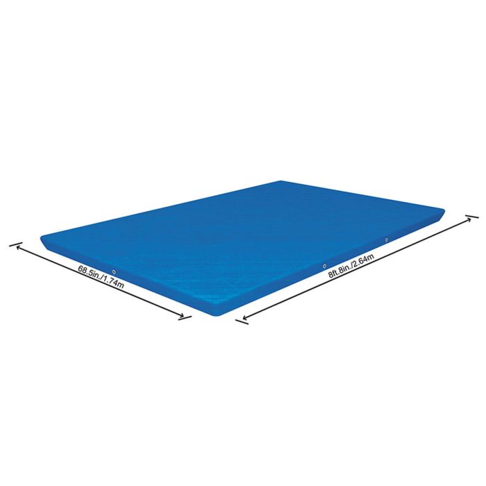 Cubrepiscinas Bestway 259 x 170 x 61 cm Azul 2