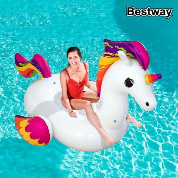 Figura Hinchable para Piscina Bestway 164 x 224 cm Unicornio 5