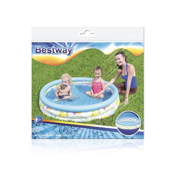 Piscina Hinchable para Niños Bestway 122 x 25 cm 2