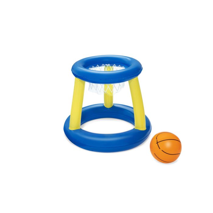 Aro de baloncesto flotante, pelota, 3 aros, diámetro 61 cm