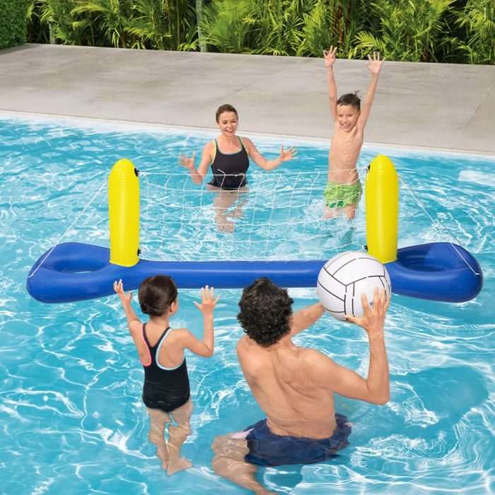 Juego de voleibol de piscina Bestway 244 x 64 cm 1