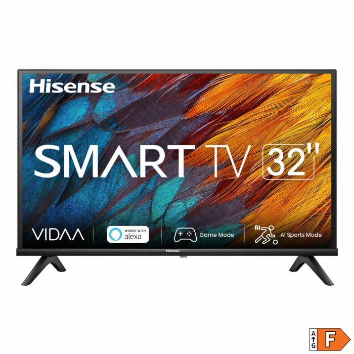 Smart TV Hisense 32A4K HD 32" LED Direct-LED Wi-Fi 4 Smart TV Hisense 32A4K HD 32" LED Direct-LED Wi-Fi 4