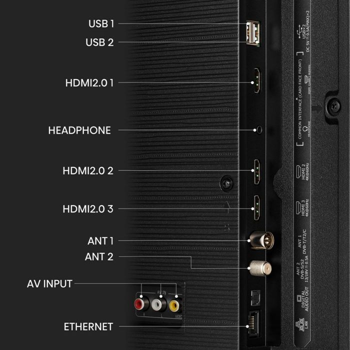 Smart TV Hisense 50E7KQ 4K Ultra HD 50" HDR HDR10 QLED Direct-LED Dolby Vision 4 Smart TV Hisense 50E7KQ 4K Ultra HD 50" HDR HDR10 QLED Direct-LED Dolby Vision 4