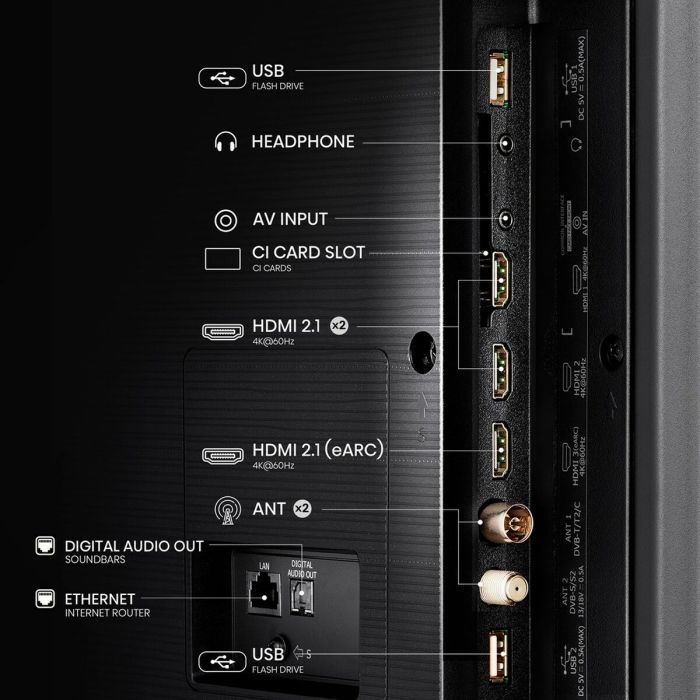 Smart TV Hisense 65U6NQ 4K Ultra HD 65" HDR HDR10 Dolby Vision 5