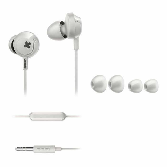 Auriculares con Micrófono Philips SHE4305WT/00 Blanco 1