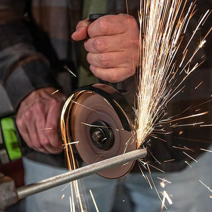 Amoladora angular Greenworks GD24AG 125 mm 4