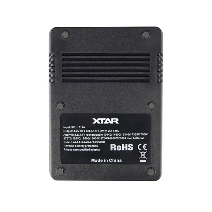 Cargador de Pilas Xtar VC4 Baterías x 4 3 Cargador de Pilas Xtar VC4 Baterías x 4 3