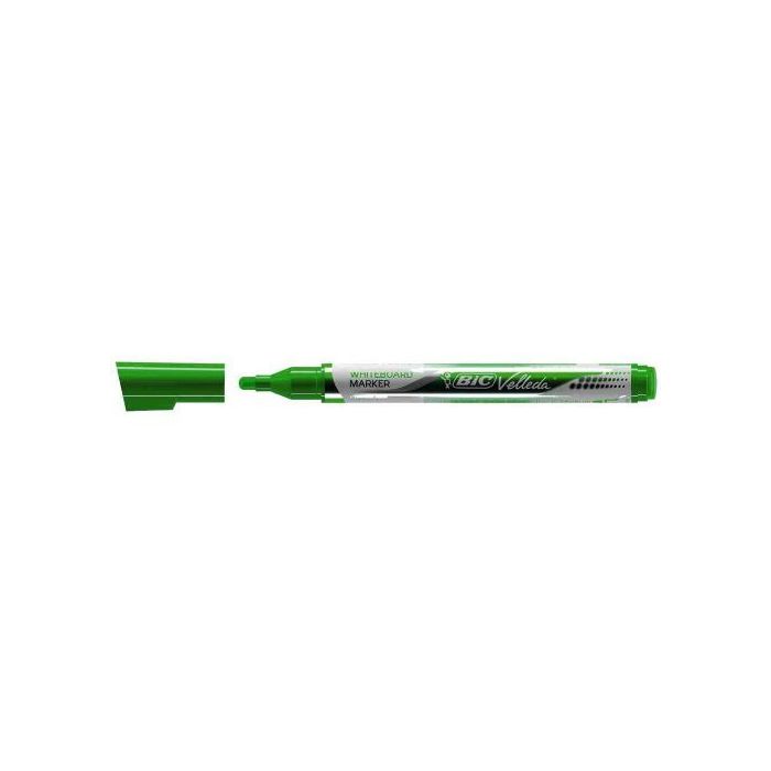Marcador para Pizarra Blanca Tinta Liquida Trazo 2Mm. Verde Velleda 902090 12 unidades
