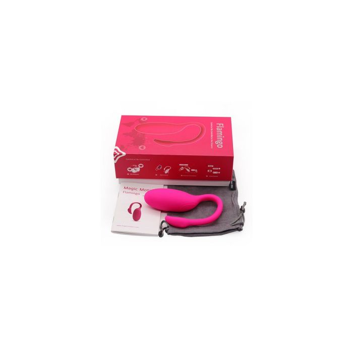 Huevo Vibrador Magic Motion FLAMINGO Rosa 8