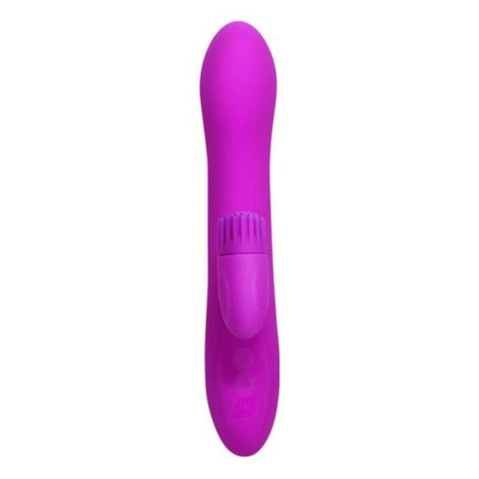 Vibrador Doble Estimulación Pretty Love Elton Rosa (12 cm) 2