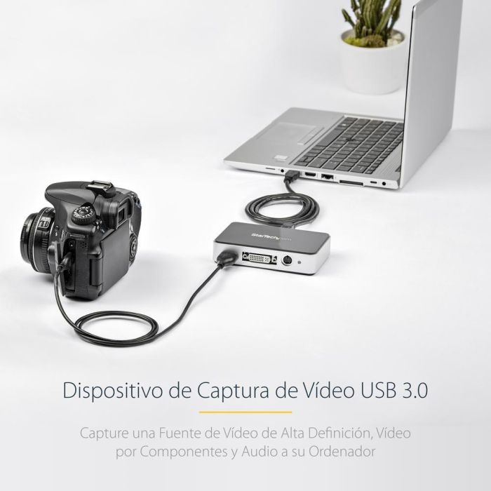 Capturadora Video Gaming Startech USB3HDCAP USB 3.0 HDMI DVI VGA 4 Capturadora Video Gaming Startech USB3HDCAP USB 3.0 HDMI DVI VGA 4