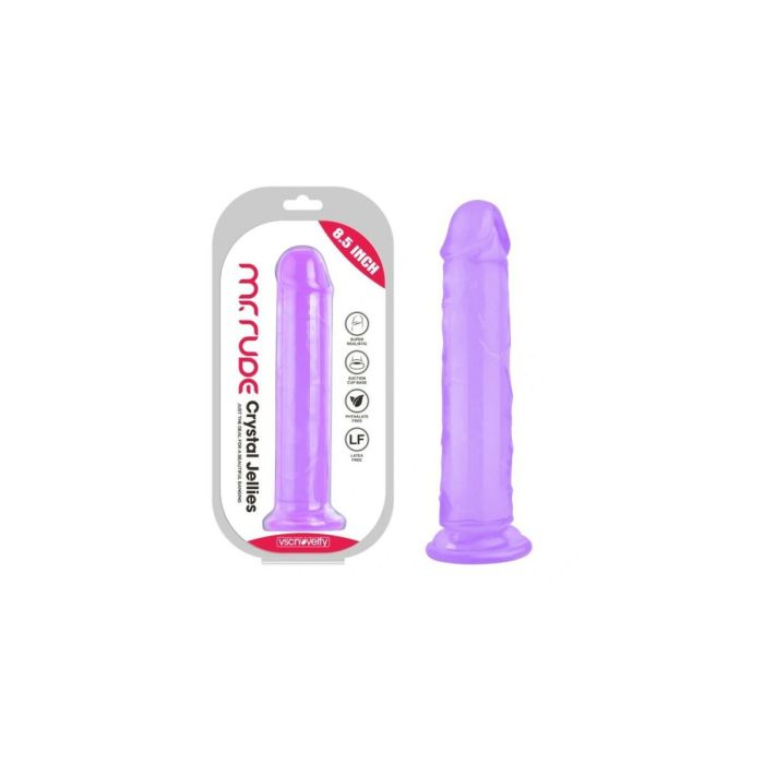 Consolador Realista VSCNOVELTY Morado 21,6 cm 2