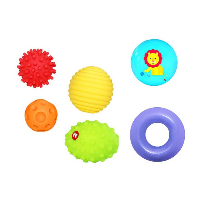 Set 6 pelotas entrenamiento fisher-price