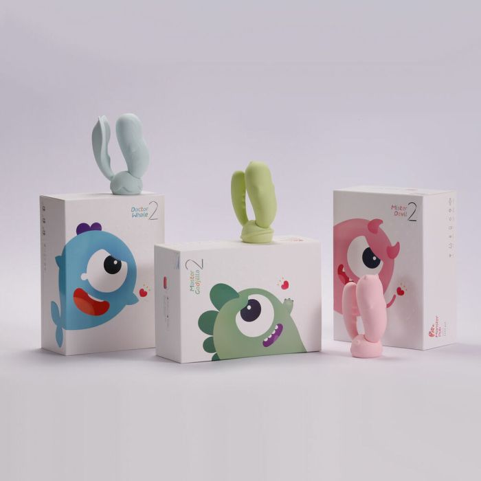 Vibrador MonsterPub GOKILLA Verde 3 Vibrador MonsterPub GOKILLA Verde 3