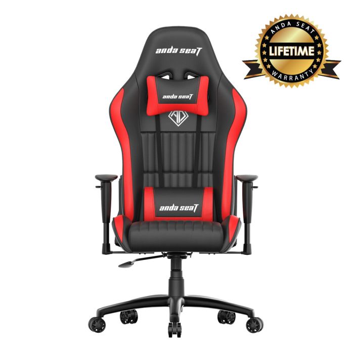 Silla Gaming AndaSeat Jungle Negro Rojo 4