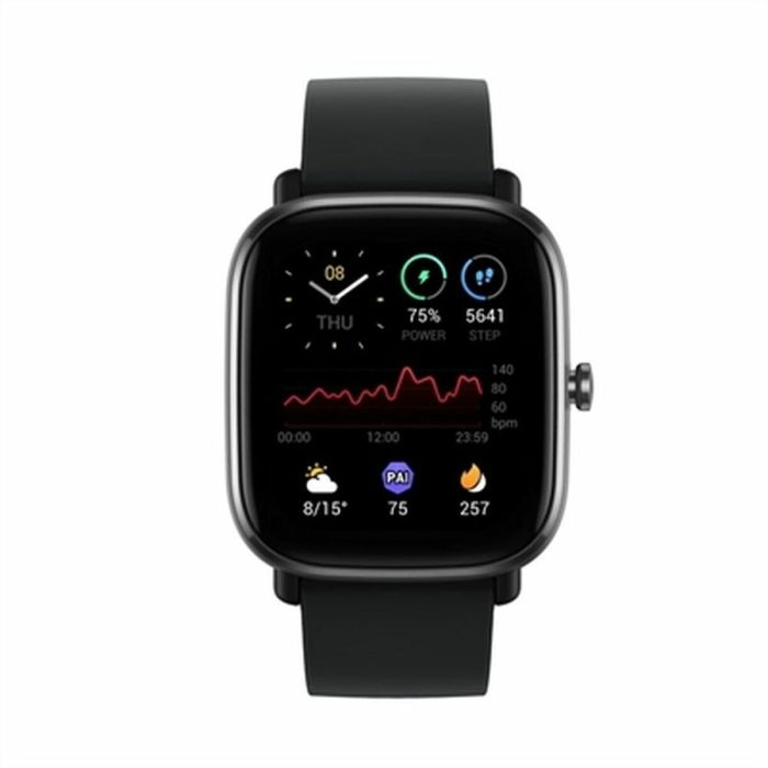 Smartwatch Huami Amazfit GTS 2 Mini/ Notificaciones/ Frecuencia Cardíaca/ Negro Meteorito Smartwatch Huami Amazfit GTS 2 Mini/ Notificaciones/ Frecuencia Cardíaca/ Negro Meteorito