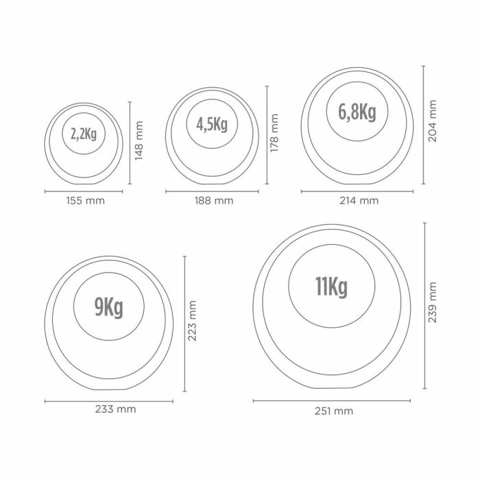 Pesa Rusa Xiaomi FED 2,2 kg 8
