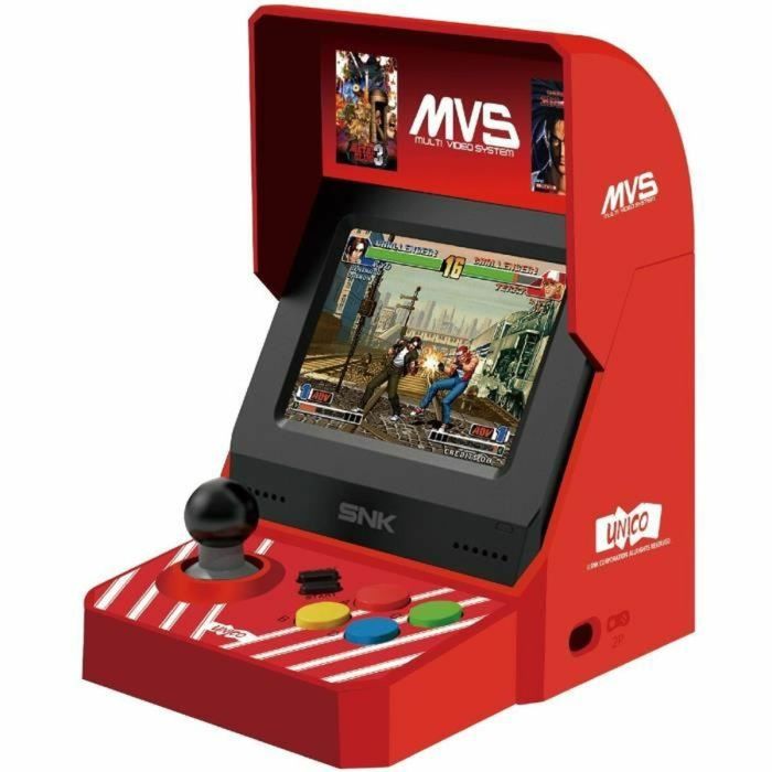 Máquina Arcade Just For Games Snk Neogeo Mvs Mini Sobremesa Rojo 3,5" 3