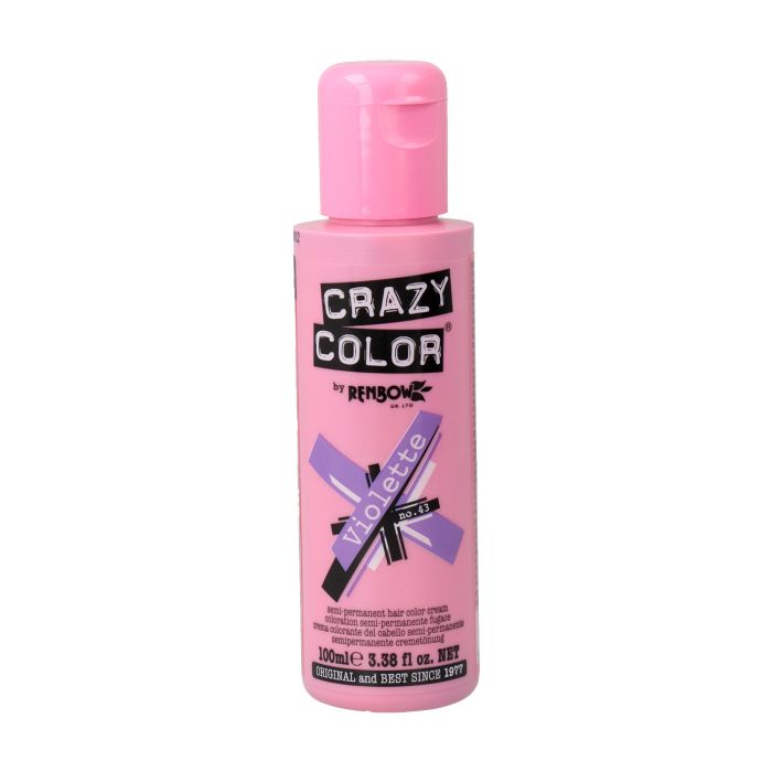 Tinte Permanente Violette Crazy Color 002233 Nº 43 (100 ml) (100 ml)