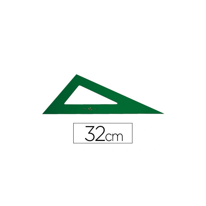 Faber Castell Cartabón Sin Graduar 32 cm Verde 0 Faber Castell Cartabón Sin Graduar 32 cm Verde 0