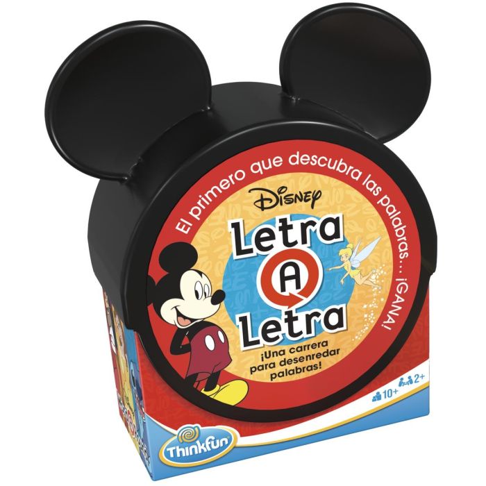 Think Fun Disney Letra A Letra 76554 Juego de Cartas en Español para Niños +10 Años 1 Think Fun Disney Letra A Letra 76554 Juego de Cartas en Español para Niños +10 Años 1