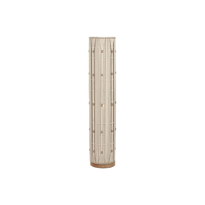 Lampara Pie Urban DKD Home Decor Crudo Marron 25 x 125 x 25 cm Lampara Pie Urban DKD Home Decor Crudo Marron 25 x 125 x 25 cm