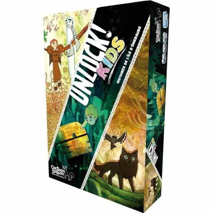 Asmodee ASM3558380116158 ¡Descubrir! Niños: Historias de la Isla Esmeralda 3