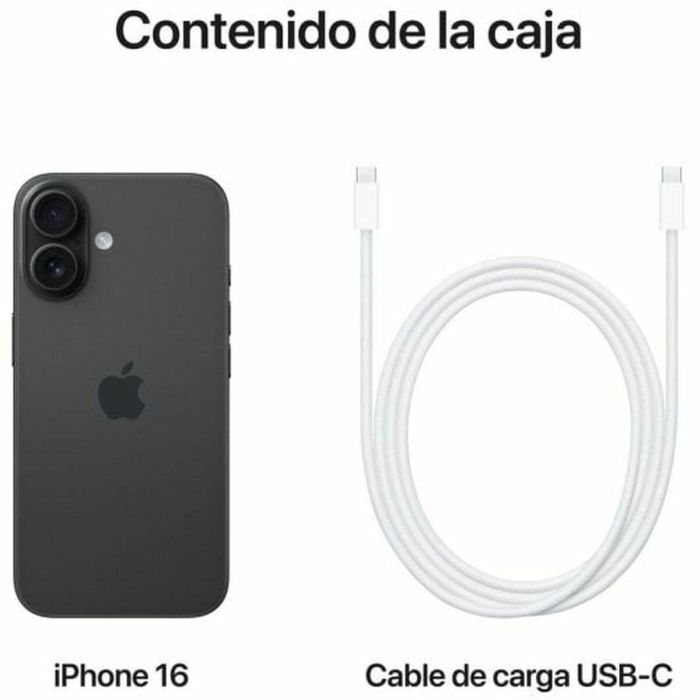 Apple iPhone 16 512GB Negro 6.1" 5G MYEK3QL/A 1