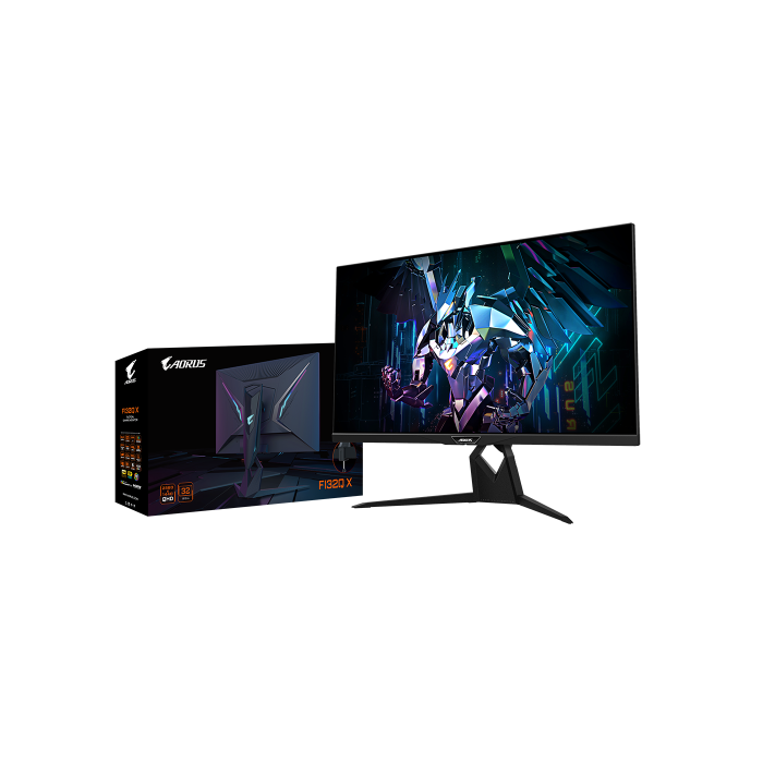 Gigabyte AORUS FI32Q-X 81,3 cm (32") 2560 x 1440 Pixeles Quad HD LED Negro 8