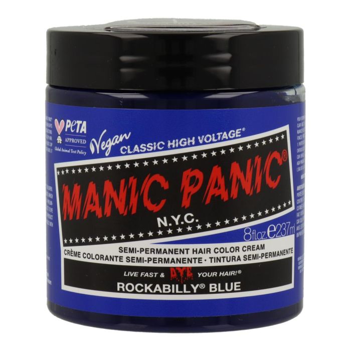 Manic Panic Tinte Fantasía Semipermanente High Voltage Rockabilly Blue Vegan 237 ml