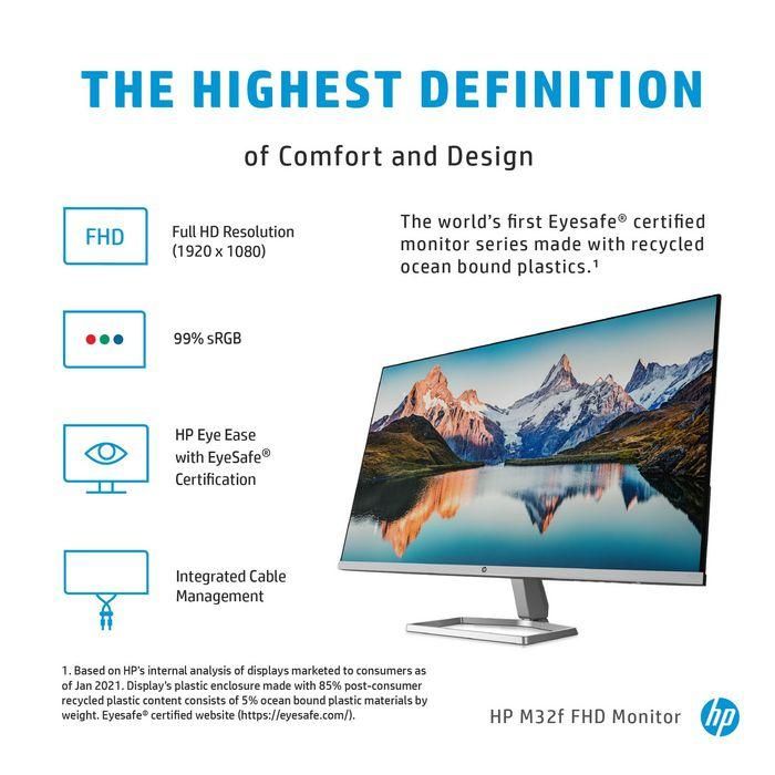 HP M32f FHD Monitor 15 HP M32f FHD Monitor 15