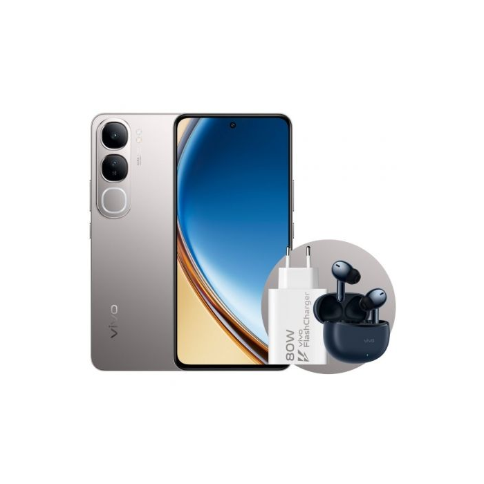 Vivo 5668032B Smartphone V40 SE 80W 8GB RAM 256GB 6.67" AMOLED 5G Cámara 50MP Batería 5000mAh Titanio 0 Vivo 5668032B Smartphone V40 SE 80W 8GB RAM 256GB 6.67" AMOLED 5G Cámara 50MP Batería 5000mAh Titanio 0