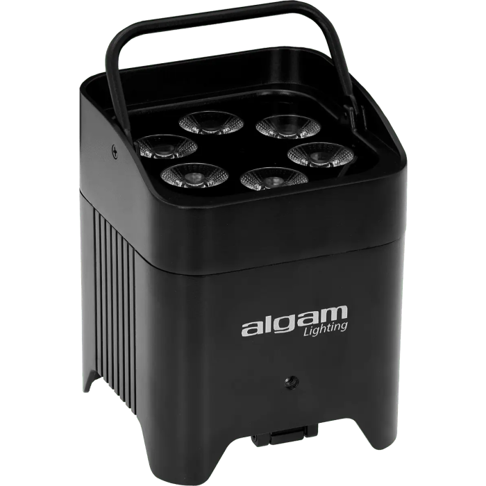 Algamlight Foco Par Led 6X12W Rgbwa+Uv Ip65 Con Batería Y W-Dmx "EVENT PAR 612 HEX IP" 1