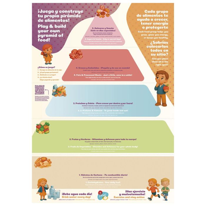 Tachan Pirámide Alimenticia Set Comiditas 120 Piezas Juguete Educativo +3 Años 1 Tachan Pirámide Alimenticia Set Comiditas 120 Piezas Juguete Educativo +3 Años 1