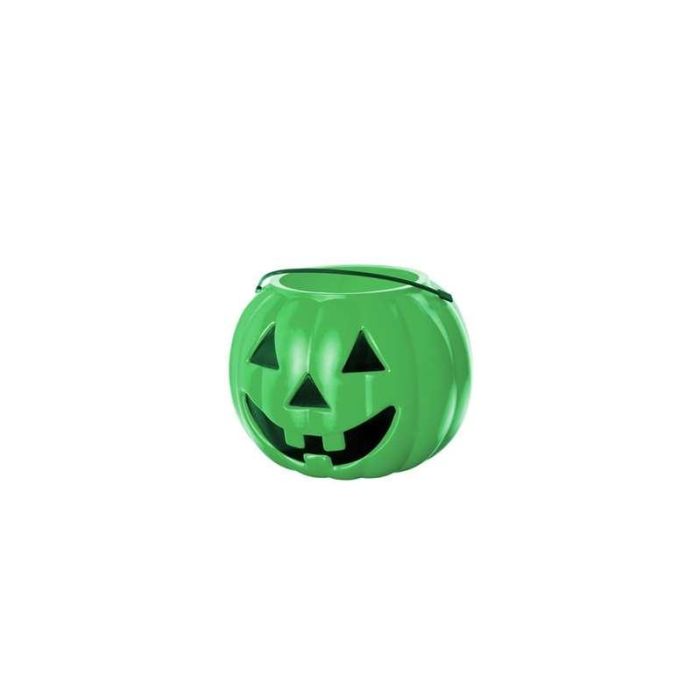Cubo calabaza grande verde 19 x 23 x 23 cm 1 Cubo calabaza grande verde 19 x 23 x 23 cm 1