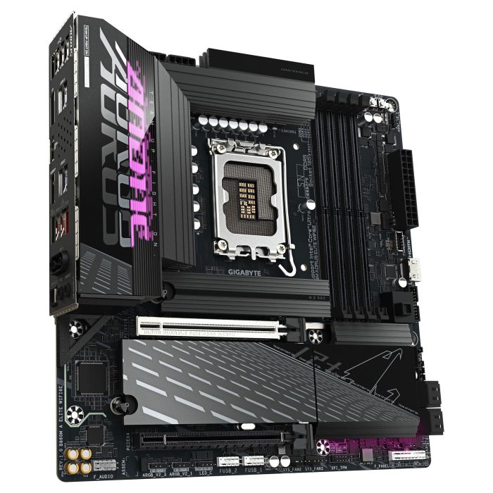 GIGABYTE B860M AORUS ELITE WIFI6E Placa Base Intel B860 LGA 1851 DDR5 Micro ATX 2