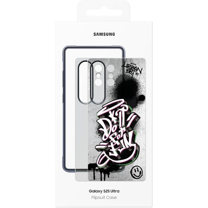 Samsung EF-JS938 Flipsuit Rugged Case para Galaxy S25 Ultra, Funda Protectora Anticaída y Antirrayaduras, Negro/Multicolor 10