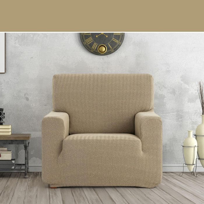 Funda para sillón Eysa JAZ Beige 70 x 120 x 130 cm 5