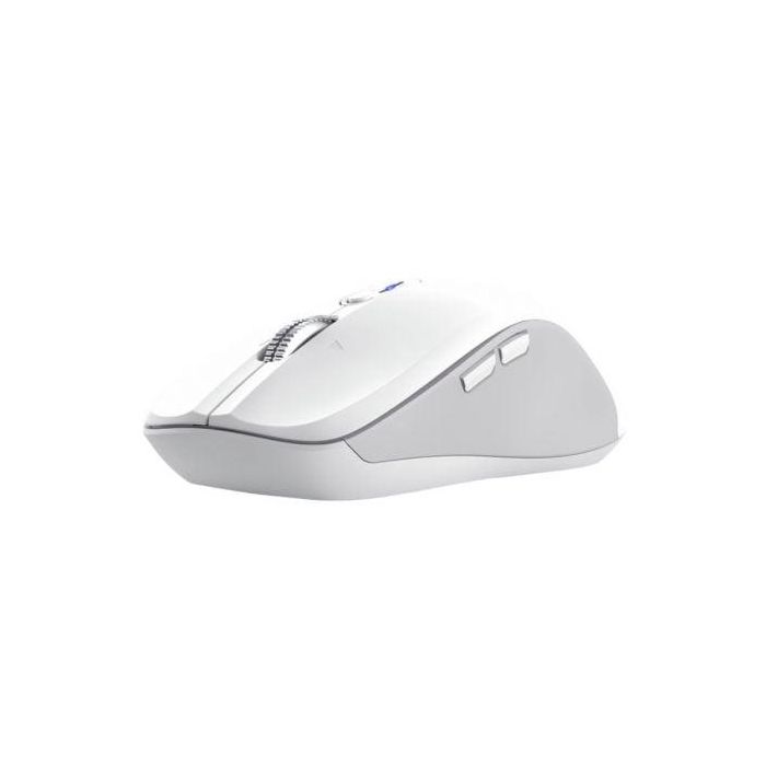 Ratón Ergonómico Inalámbrico Trust Ferro/ Hasta 3200 DPI/ Blanco 0 Ratón Ergonómico Inalámbrico Trust Ferro/ Hasta 3200 DPI/ Blanco 0