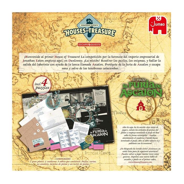 Jumbo Juego Mesa Escape Quest El Inicio - La Furia de Ascalon 2