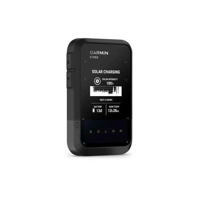 Garmin eTrex Solar GPS de Mano con Carga Solar, Negro/Gris 6