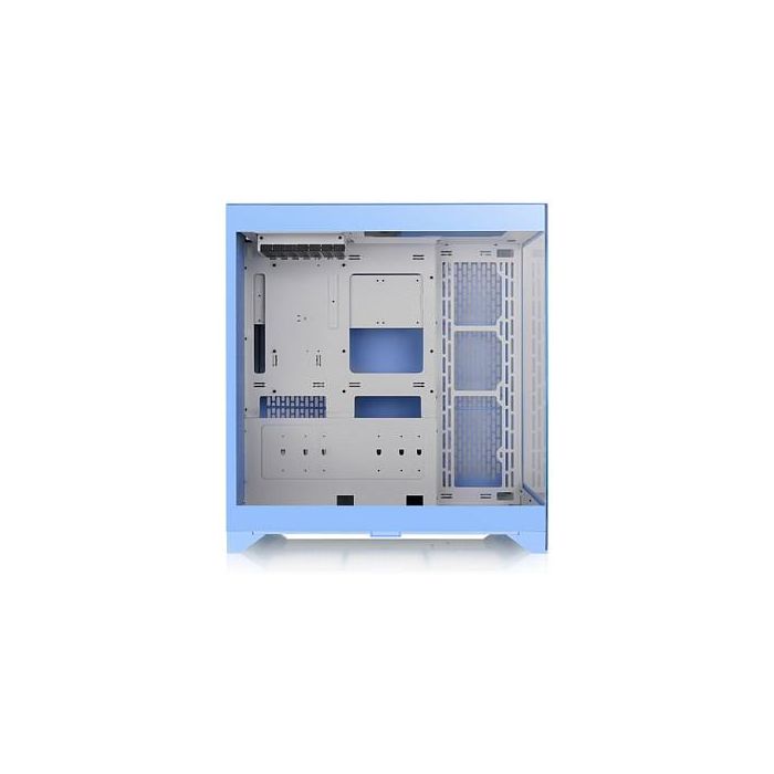 Thermaltake CTE E600 MX Midi Tower PC Azul Vidrio templado