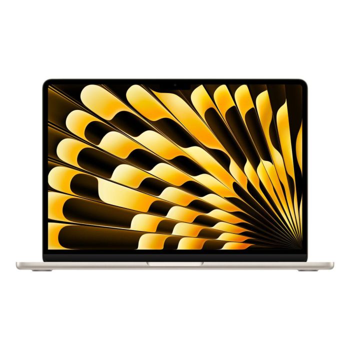 Apple MW0Y3FNA MacBook Air M4 13,6" 16GB RAM 256GB SSD Starlight (2025) con CPU de 10 núcleos y GPU de 8 núcleos 8