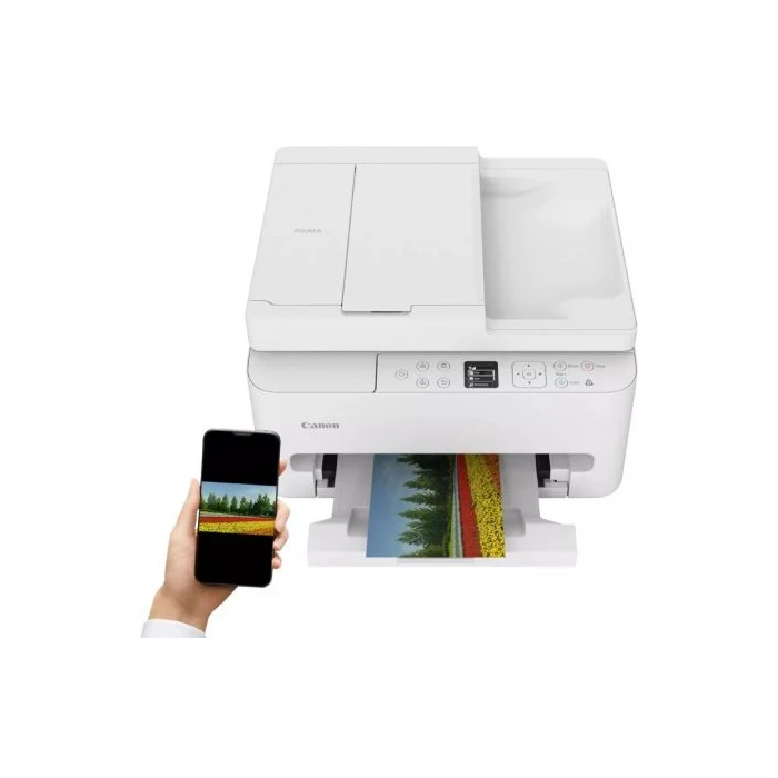 Canon PIXMA TS7550i - Impresora Multifunción de Inyección de Tinta a Color, Wi-Fi de Doble Banda, Impresión A Doble Cara, Escáner, ADF 35 hojas, Compatible con AirPrint