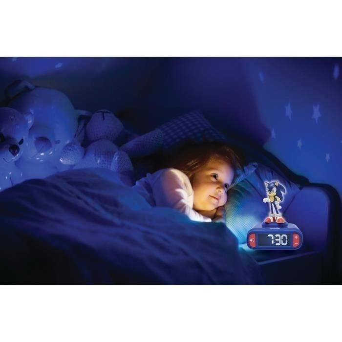 Lexibook LEX3380743105918 Despertador digital con luz nocturna Sonic y efectos de sonido. 1 Lexibook LEX3380743105918 Despertador digital con luz nocturna Sonic y efectos de sonido. 1
