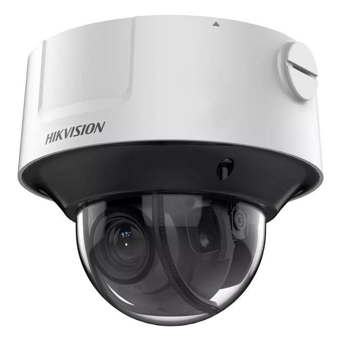 Hikvision Cámara IP Minidomo 8MP 4K Darkfighter 2.8-12mm Antióxido IR40 WDR IK10 IP67 PoE NEMA 4X
