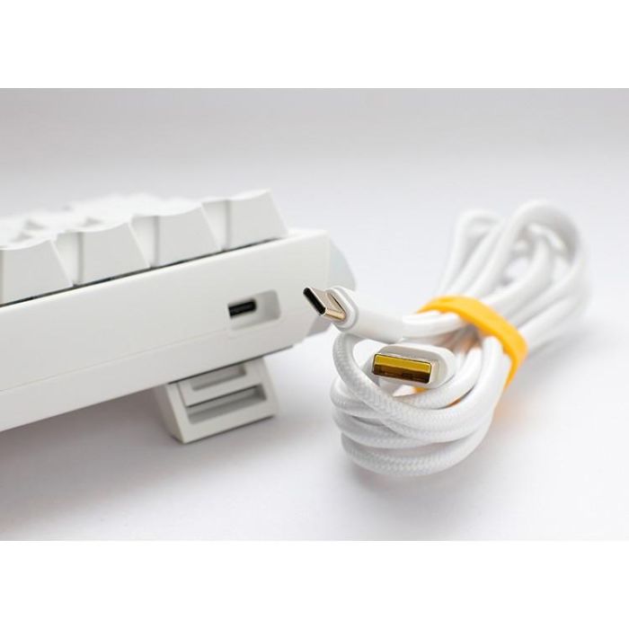 Ducky One 3 Classic Pure White Mini Gaming Tastatur. RGB LED - MX-Red (DKON2161ST-RDEPDPWWWSC1) 5