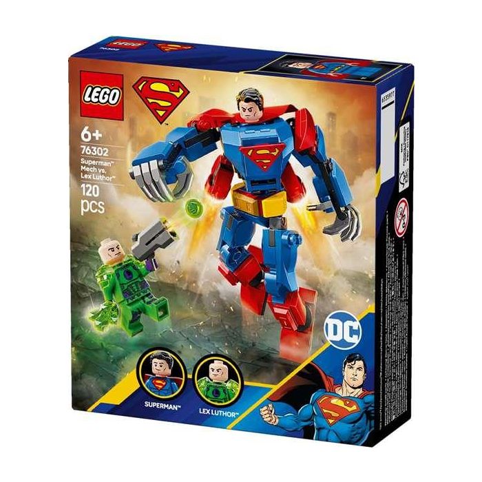 Juego de construccion armadura robótica de superman vs. lex luthor lego marvel Juego de construccion armadura robótica de superman vs. lex luthor lego marvel