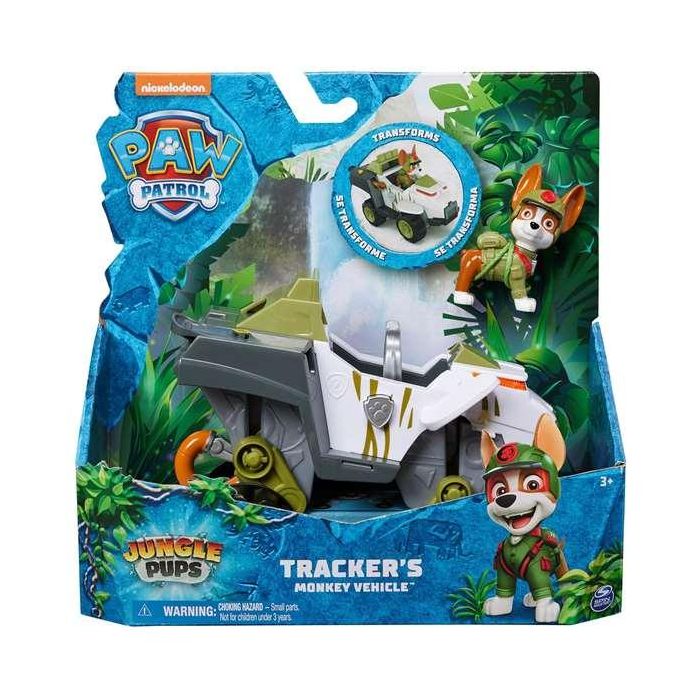 Vehículo paw patrol jungle incluye una figura. 23,18x22,86x9,84 cm - modelos surtidos 12 Vehículo paw patrol jungle incluye una figura. 23,18x22,86x9,84 cm - modelos surtidos 12