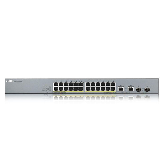 Zyxel GS1350-26HP-EU0101F Switch Gestionado L2 Gigabit Ethernet con PoE para Montaje en Rack (24 Puertos)